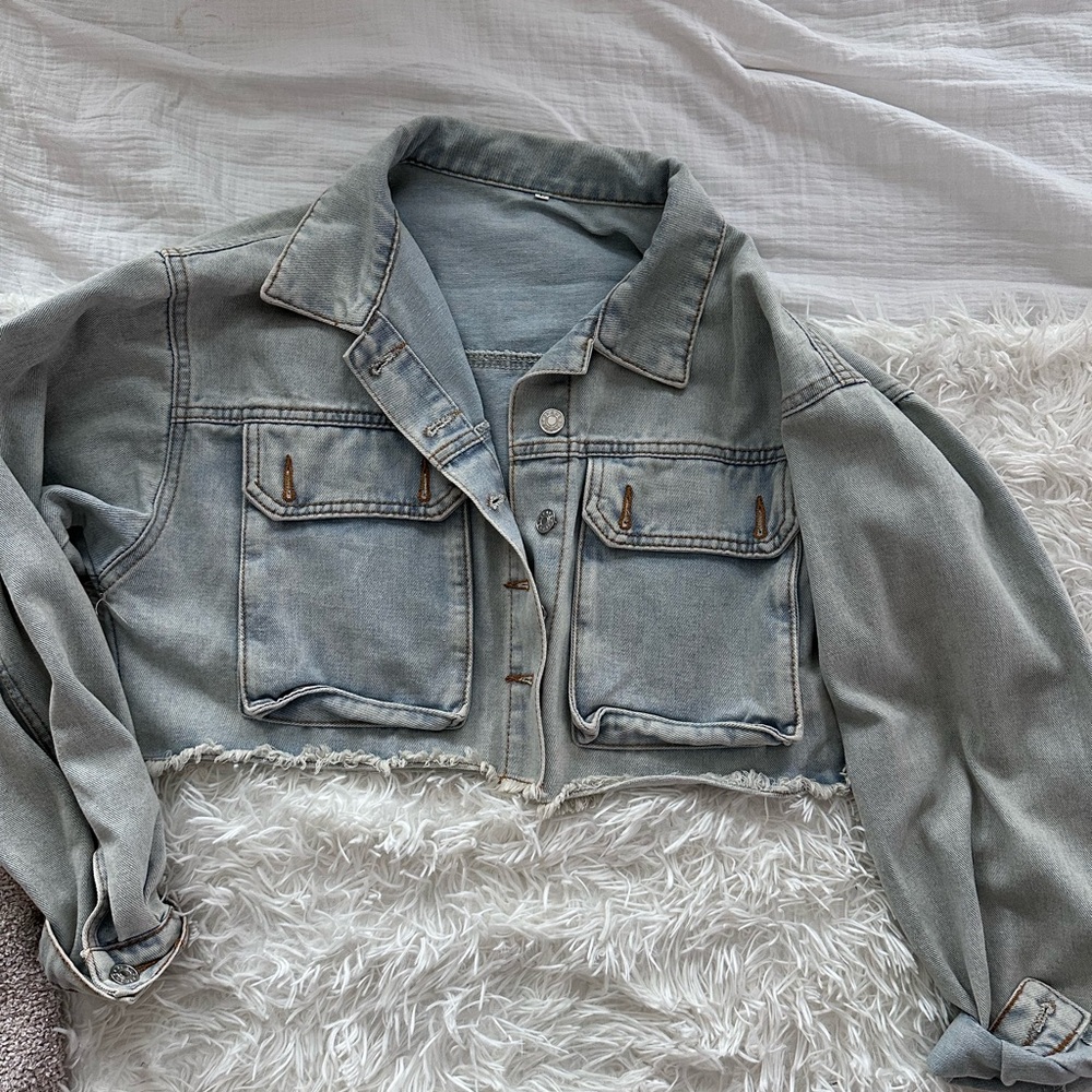 Cropped Jean jacket